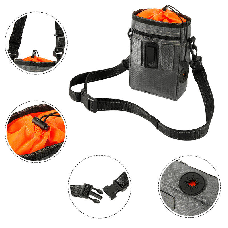 Multi-Functional Pet Treat Training Bag with Bowl Set