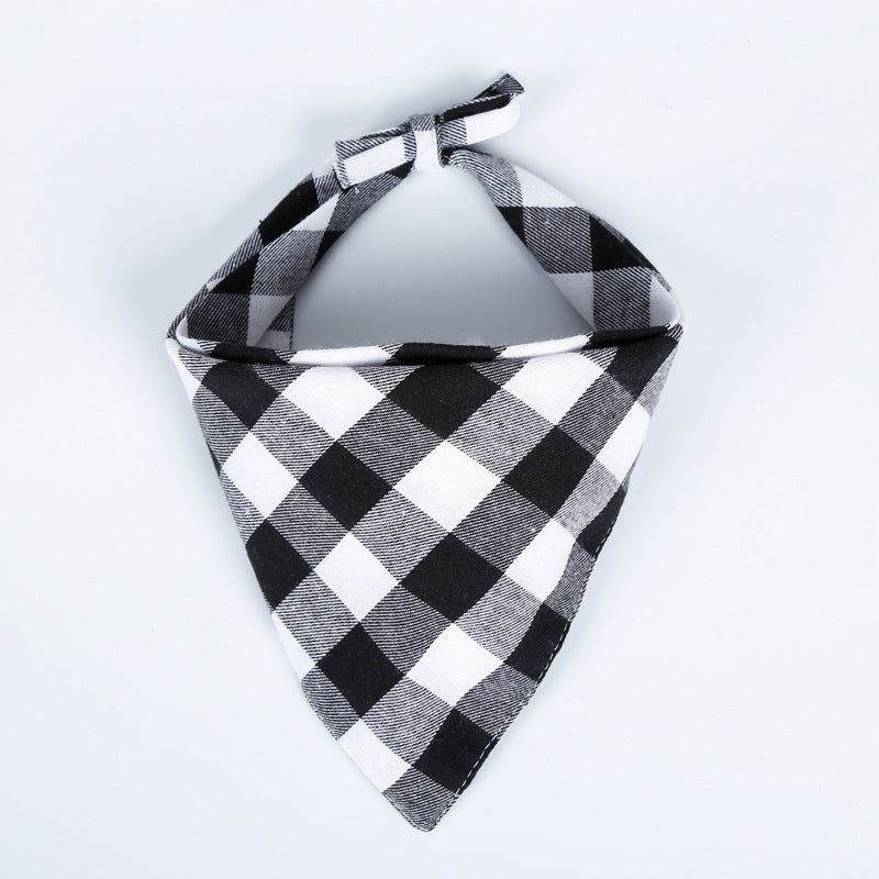Wholesale Pet Supplies: Colorful Checkered Bandana