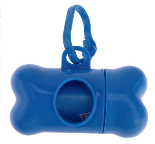 Pet Toilet Picker with Bone-Shaped Garbage Bag Holder