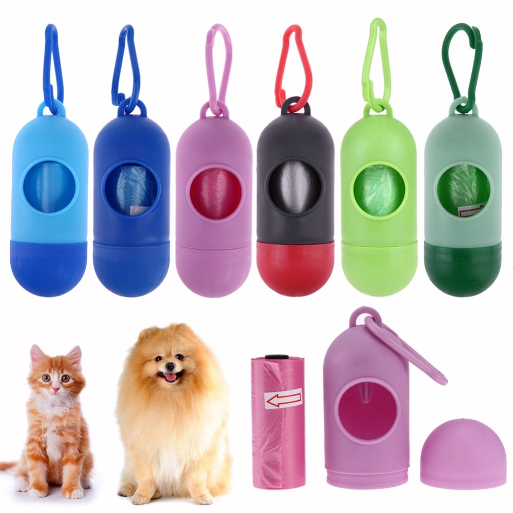 Pet Toilet Picker with Bone-Shaped Garbage Bag Holder