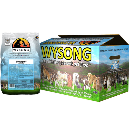 Wysong Synorgon Canine Formula Dry Dog Food Four- 5 Pound Bags